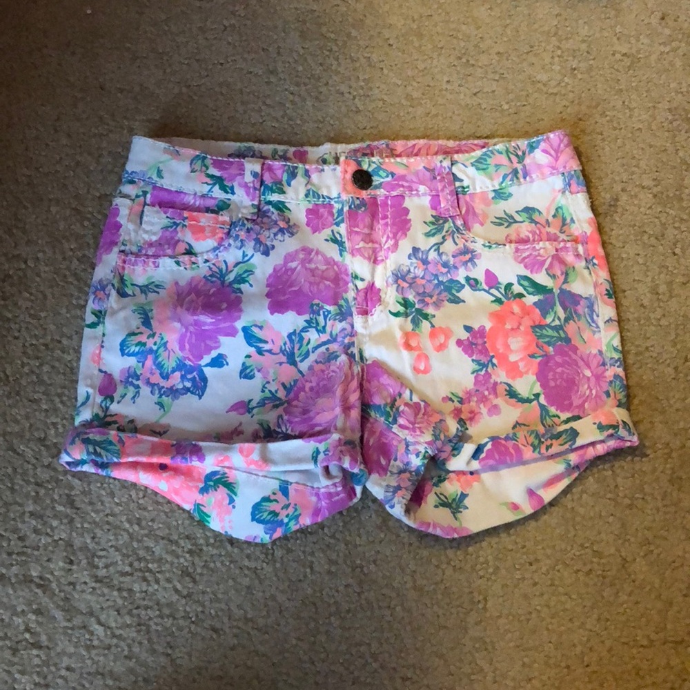 Girls large jean shorts